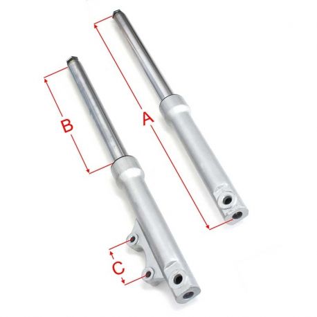 Forcella telescopica classica - 520 mm