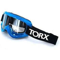 Masque motocross TORX - Bleu Neon