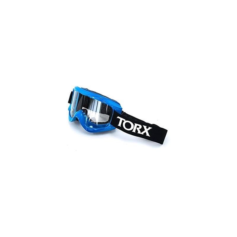 Masque motocross TORX - Bleu Neon