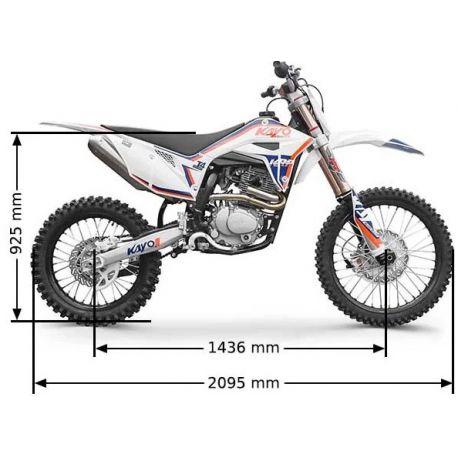 Motocross KAYO T4 250cc 18"/21"