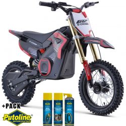 Pit Bike elettrica CRZ E-Cross 1000W - Rosso