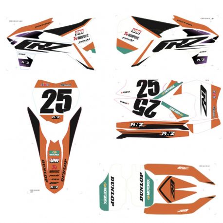 Kit décoration complet - KTM-L - Orange