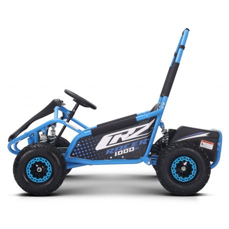 Karting Go Kart elettrico - CRZ 1000W Racer - Blu