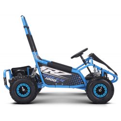 Karting Go Kart électrique - CRZ 1000W Racer - Bleu