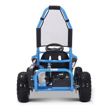 Karting Go Kart elettrico - CRZ 1000W Racer - Blu