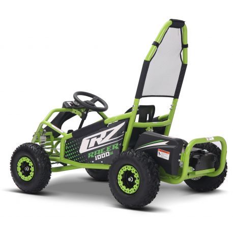 Karting Go Kart elettrico - CRZ 1000W Racer - Verde