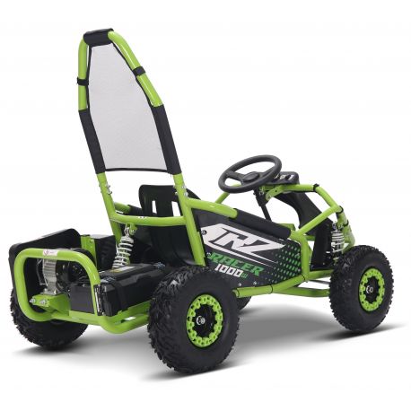 Karting Go Kart elettrico - CRZ 1000W Racer - Verde