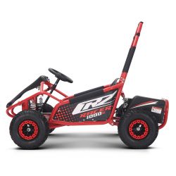 Karting Go Kart électrique - CRZ 1000W Racer - Rouge