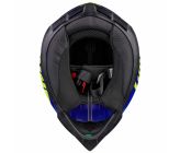 Casque SHOT Pulse Revenge - Bleu / Orange / Jaune (2022)