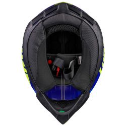 Casque SHOT Pulse Revenge - Bleu / Orange / Jaune (2022)