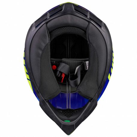 Casque SHOT Pulse Revenge - Bleu / Orange / Jaune (2022)