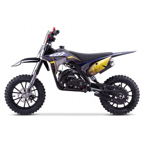 Pocket Bike CRZ Fury 2 tempi 10"/12" - 49cc - Giallo