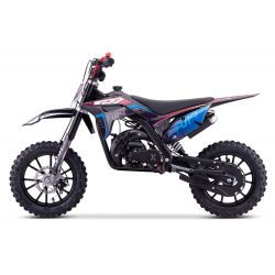 Pocket Bike CRZ Fury Double Pot 49cc 2T 10"/12" - Bleu (2024)