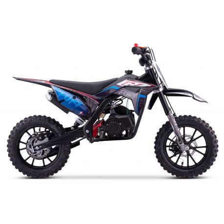 Pocket Bike CRZ Fury Double Pot 49cc 2T 10"/12" - Bleu (2024)