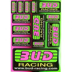 Planche de Sticker - Bud Racing