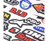 Planche stickers - ONE - Multi-marques