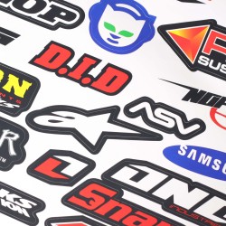 Planche stickers - ONE - Multi-marques