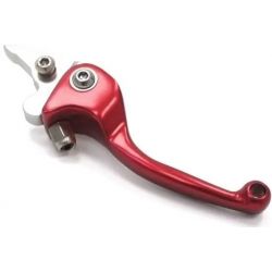 Levier de frein Aluminium retournable - Rouge