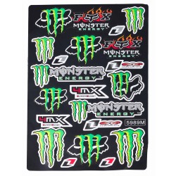 Foglio di adesivi - Monster Energy