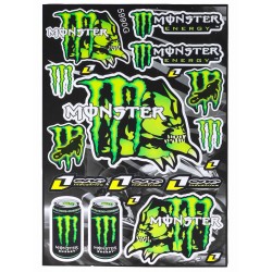 Foglio di adesivi - Monster Energy