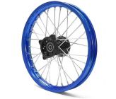 Cerchio anteriore in alluminio - 12" - Blu - (Asse Ø12mm)