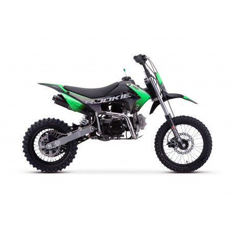 Dirt Bike Mini MX Rookie 125cc 12"/14" - Vert (2024)