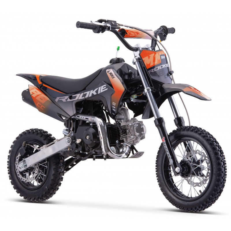 Dirt Bike Rookie 88cc automatica - 10"/12" - Arrancione (2024)