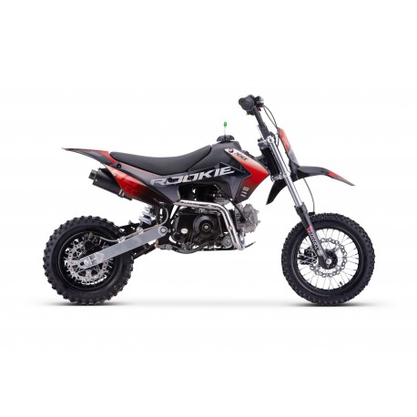 Dirt Bike Rookie 88cc automatique - 10"/12" - Rouge (2024)