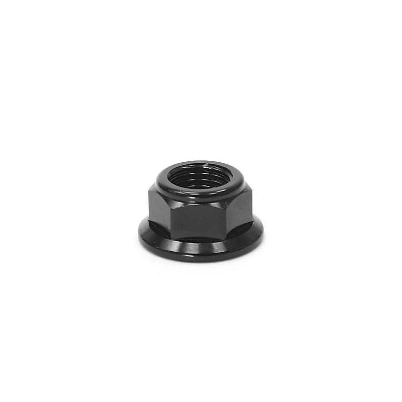 ecrou AXE DE ROUE ALUMINIUM Ø12MM - NOIR