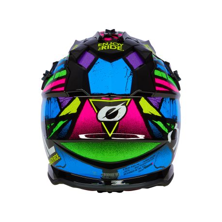 Casco da motocross O'Neal - 2SRS Glitch V.23