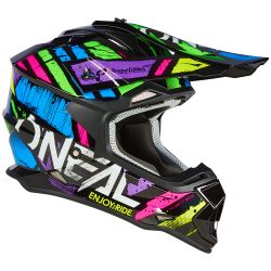 Casco da motocross O'Neal - 2SRS Glitch V.23