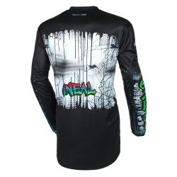 Maglia MotoCross O'Neal - ELEMENT RANCID - Nero/Bianco