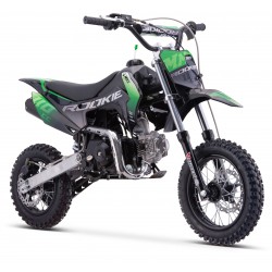 Dirt Bike Mini MX Rookie 110cc Automatique 12"/10" - Vert (2025)