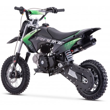 Dirt Bike Mini MX Rookie 110cc Automatica 12"/10" - Verde (2025)