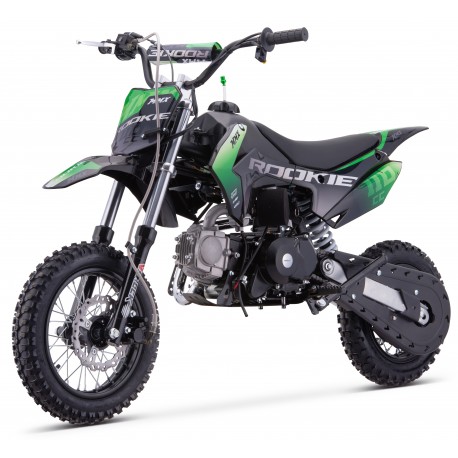 Dirt Bike Mini MX Rookie 110cc Automatica 12"/10" - Verde (2025)