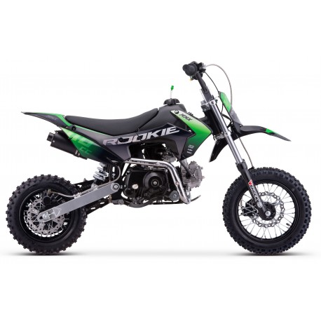 Dirt Bike Mini MX Rookie 110cc Automatica 12"/10" - Verde (2025)