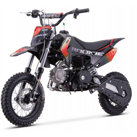 Dirt Bike Mini MX Rookie 110cc Automatica 12"/10" - Rosso (2025)