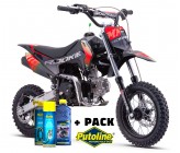 Dirt Bike Mini MX Rookie 110cc Automatica 12"/10" - Rosso (2025)