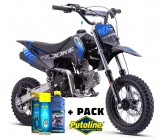 Dirt Bike Mini MX Rookie 110cc Automatica 12"/10" - Blu (2025)