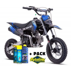 Dirt Bike Mini MX Rookie 110cc Automatica 12"/10" - Blu (2025)