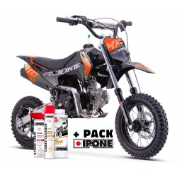 Dirt Bike Mini MX Rookie 110cc Automatique 12"/10" - Orange (2025)