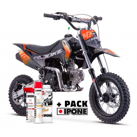 Dirt Bike Mini MX Rookie 110cc Automatique 12"/10" - Orange (2025)