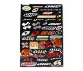 Planche de stickers - One industries