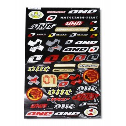 Planche de stickers - One industries