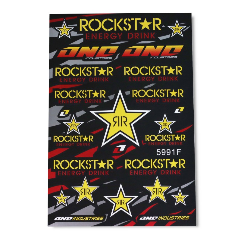 Planche de stickers - Rockstar