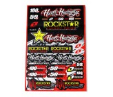 Planche de stickers - Rockstar