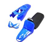 Kit di plastica ART blu con sedile completo nero Yamaha PW50