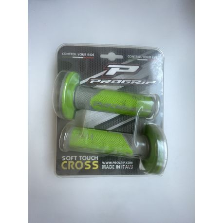 POIGNEE PROGRIP VERT/GRIS