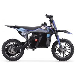 Pocket Bike Electrique CRZ 800W E-Fury- Bleu