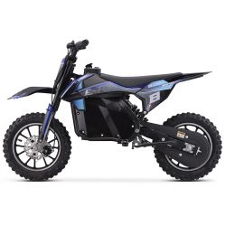 Pocket Bike Electrique CRZ 800W E-Fury- Bleu